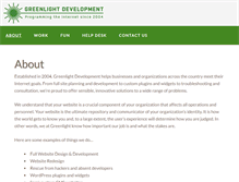 Tablet Screenshot of greenlightdevelopment.com